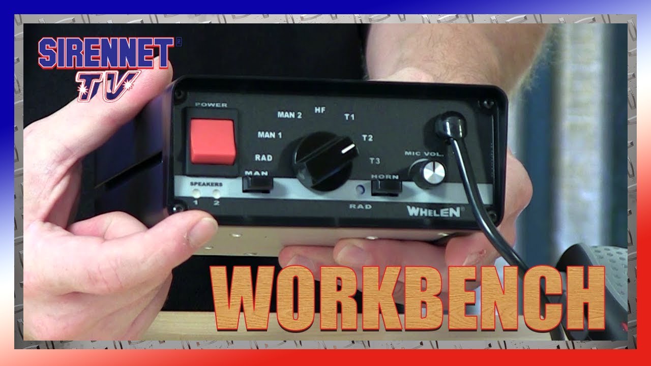 Whelen Hands Free Full Function 100/200 Watt Siren
