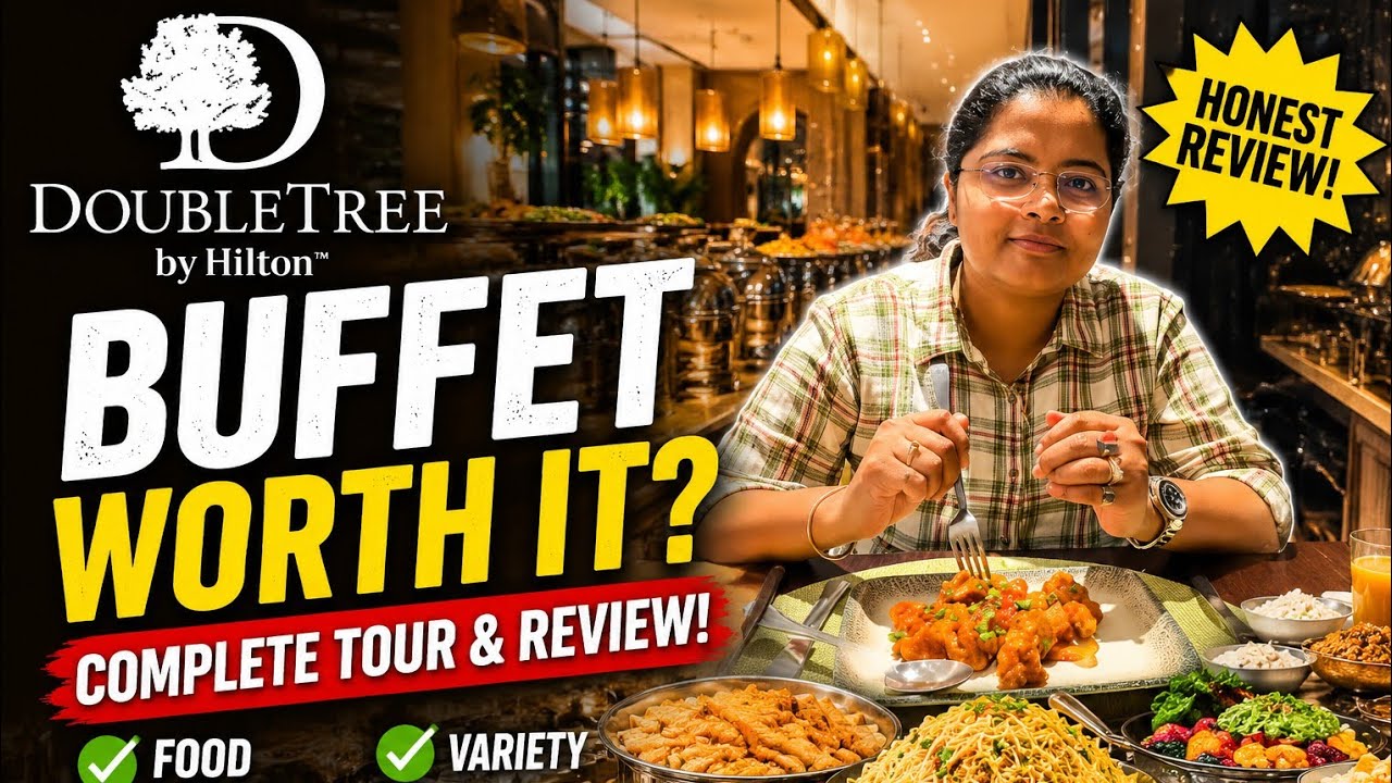 Five Star Hotel In Bangalore -Double Tree by Hilton /Dinner at Five Star Hotel / Honest Food review 