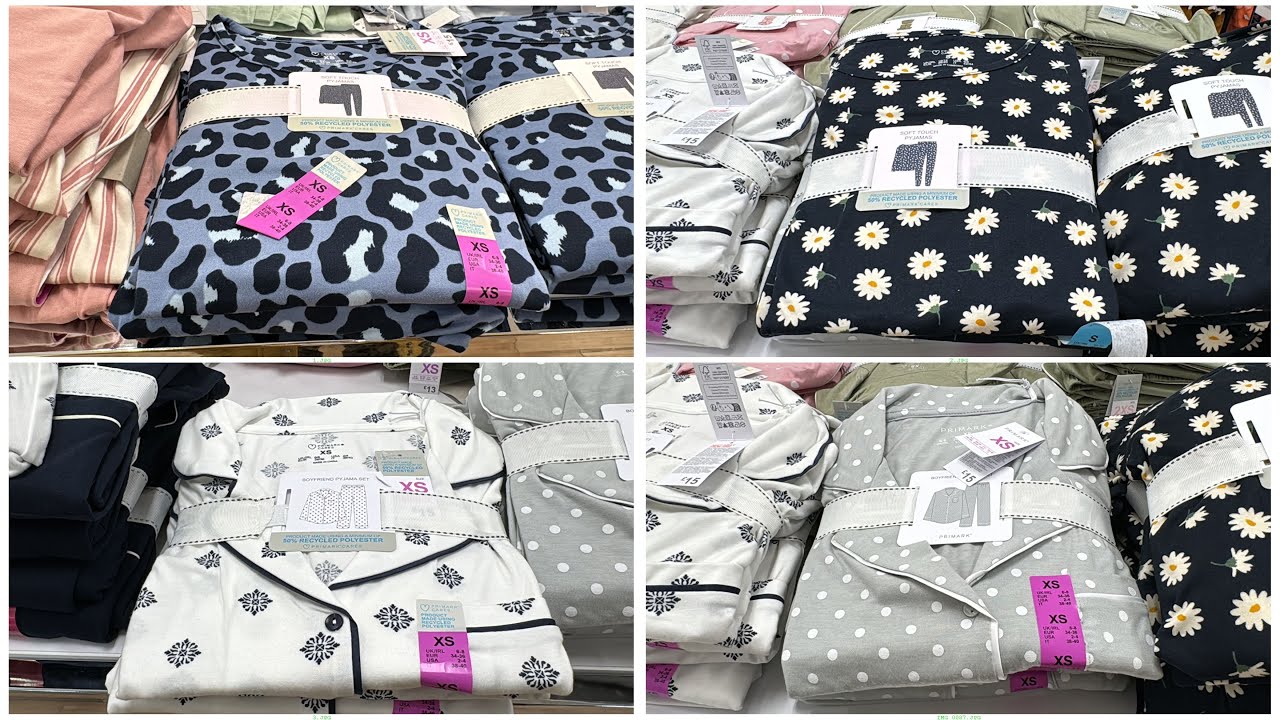 PRIMARK WOMEN'S PYJAMA & PJ SET NEW COLLECTION February 2024