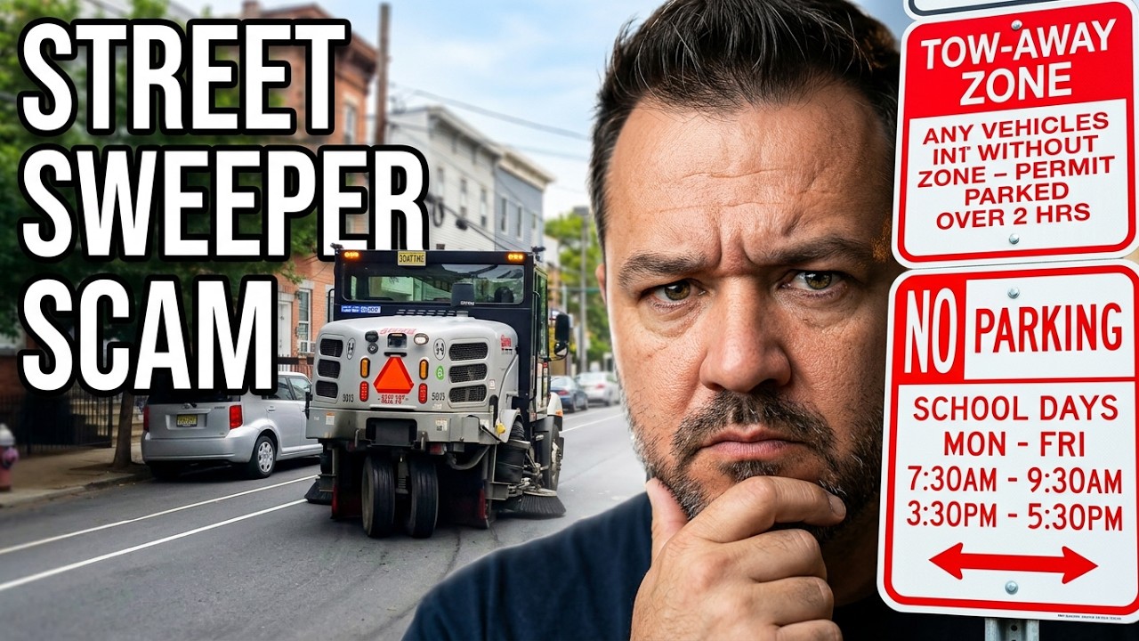 Jersey city , nj street sweeper scam 1