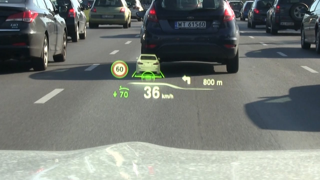 Short shot: BMW Head-up Display (HUD) :: [1001cars]