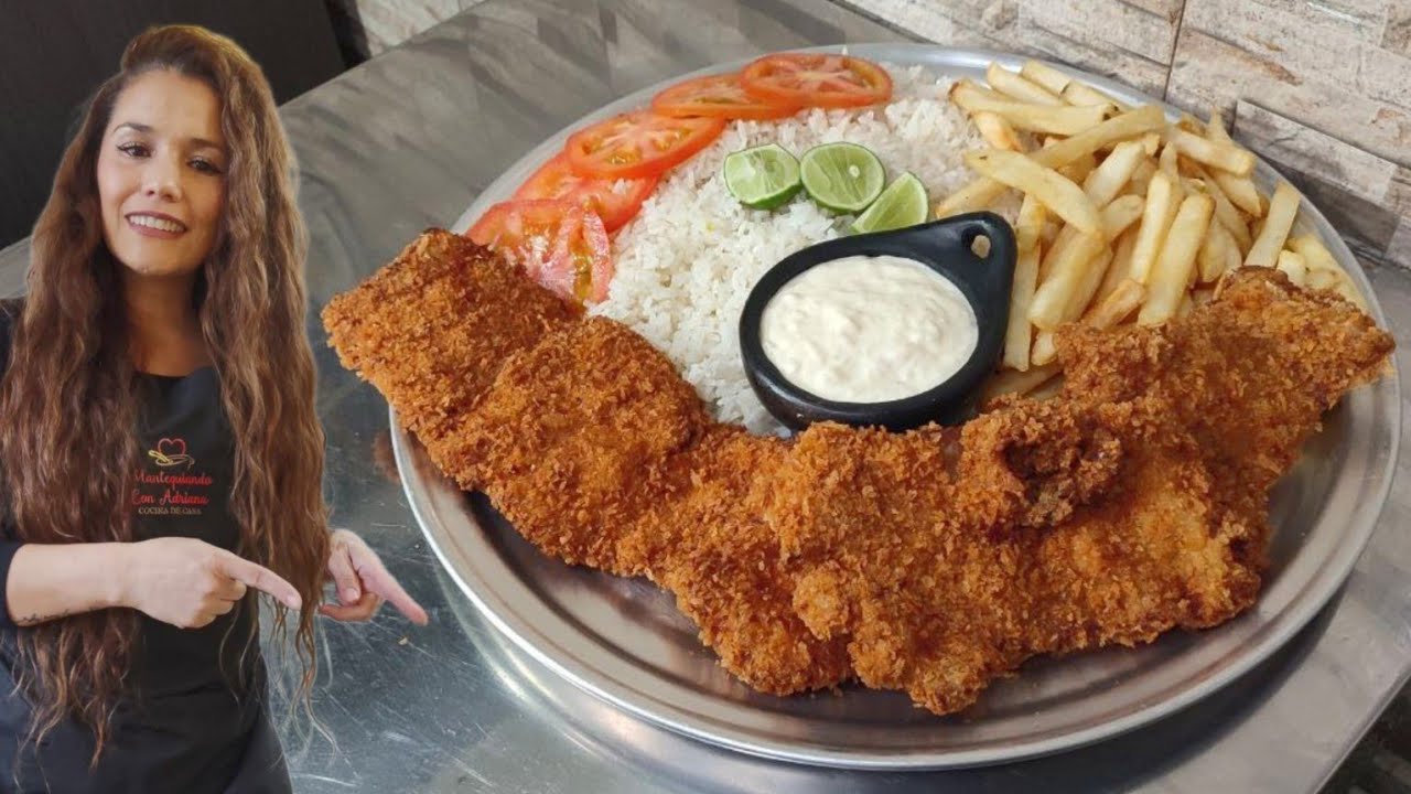 Cómo hacer  CHULETA DE CERDO CON PANKO chuleta FAMILIAR
