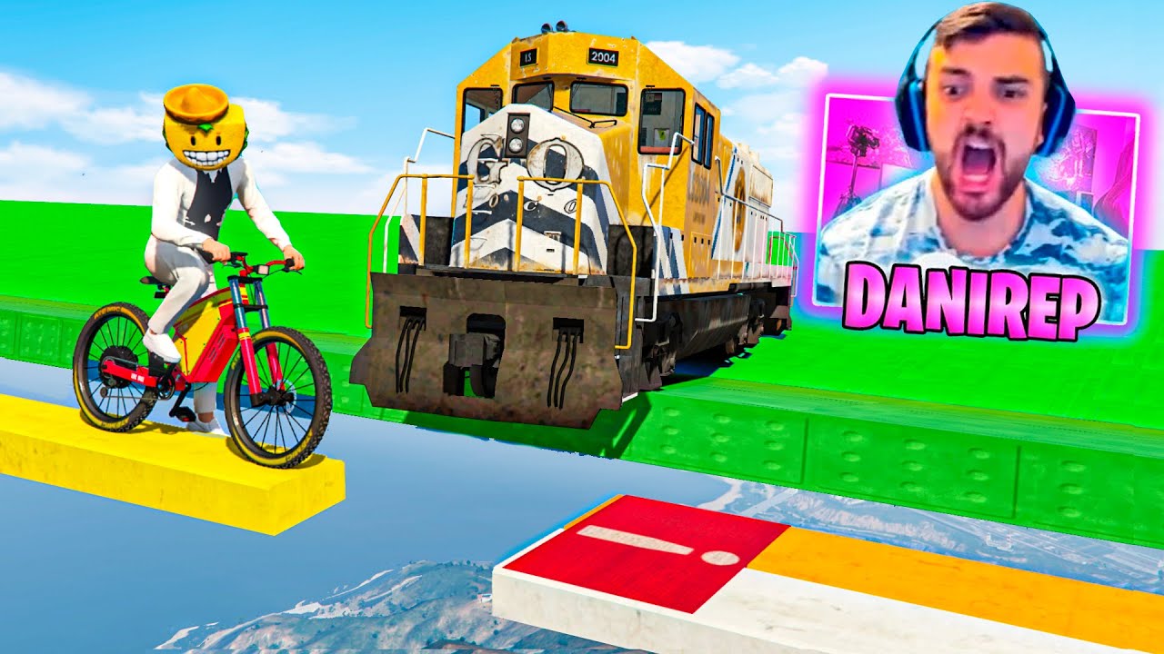 CORRE O TE ATROPELLO EN BICI! LA JUGADA MAS SUCIA DE MI VIDA!! - GTA 5 ONLINE