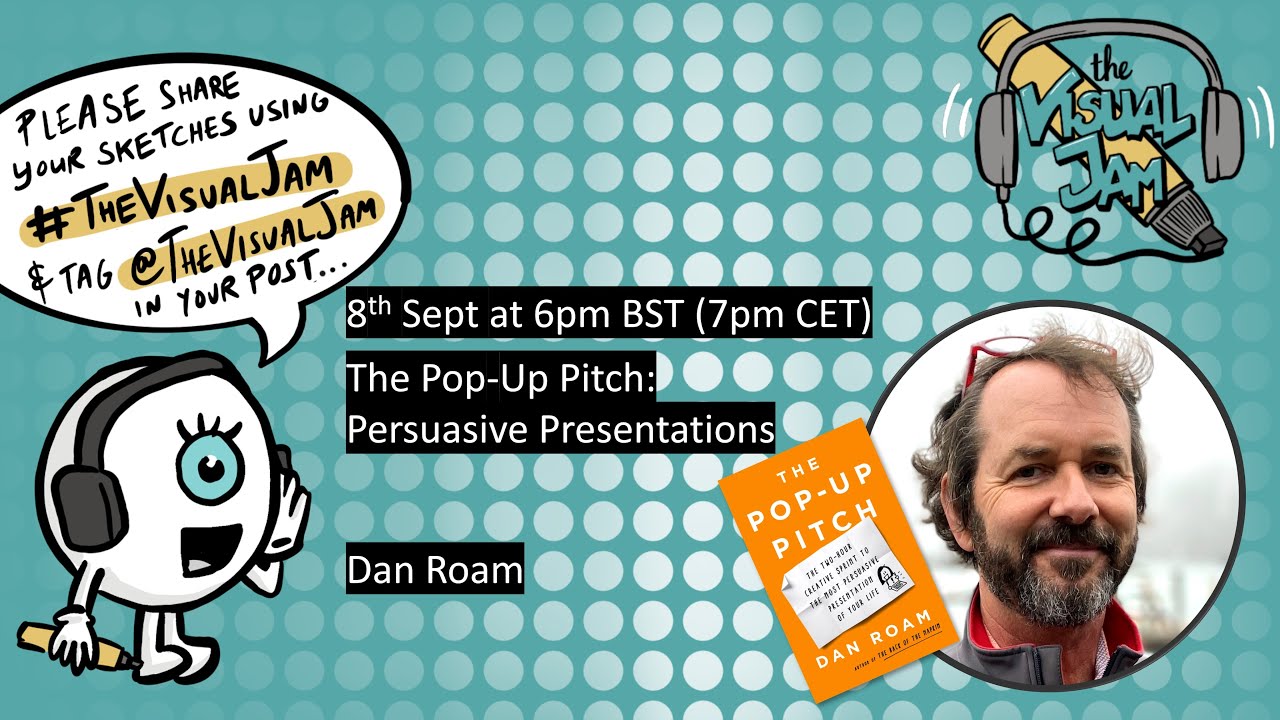 Visual Jam Meetup: Dan Roam - The Pop-Up Pitch: Persuasive Presentations