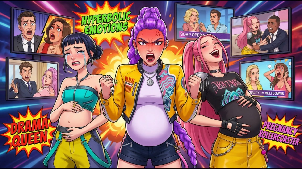 Pregnant Rumi, Mira and Zoey 💕 | Emotional K-POP Animated Short