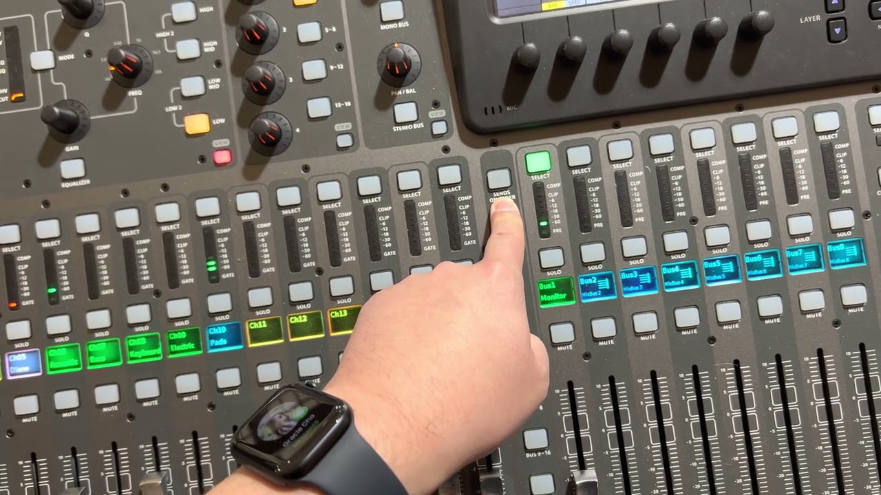 Behringer X32 mixer crash course tutorial