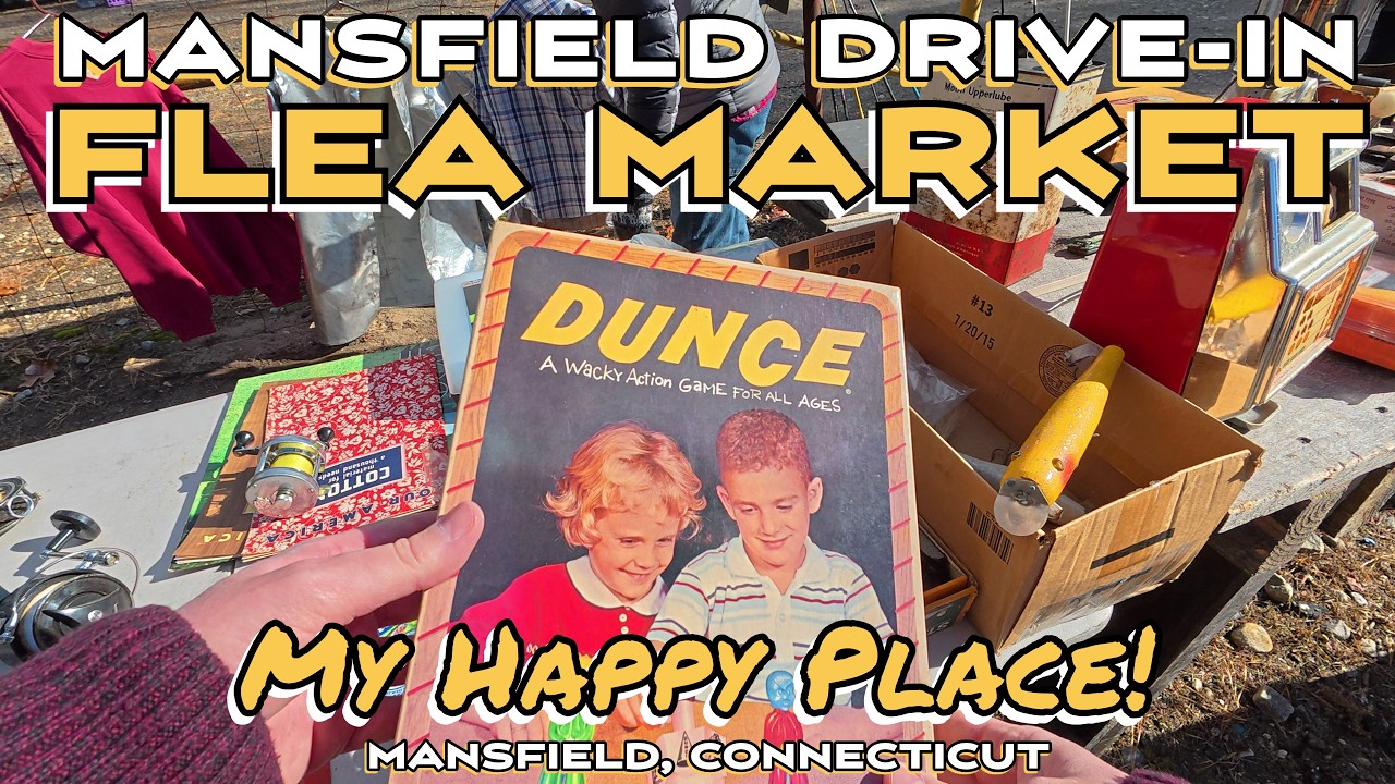 The Mansfield Drive-In Flea Market Just Makes Me Happy!