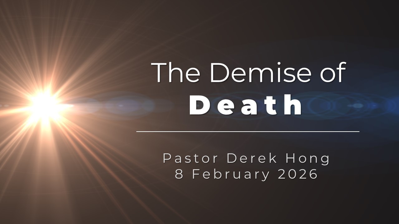ARCHIVE: LSBC English Service - Sermon - 08 February 2026