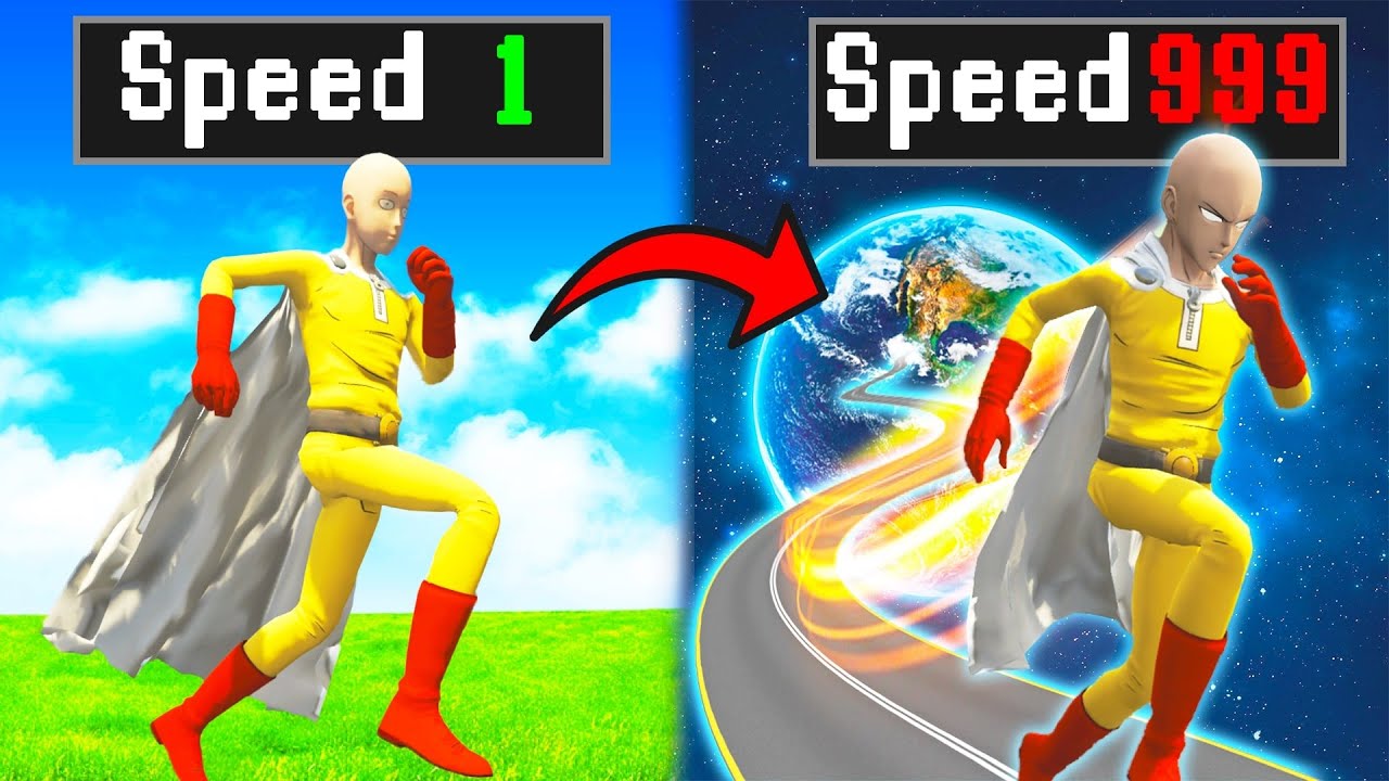 Upgrading One Punch Man to the FASTEST EVER in GTA 5