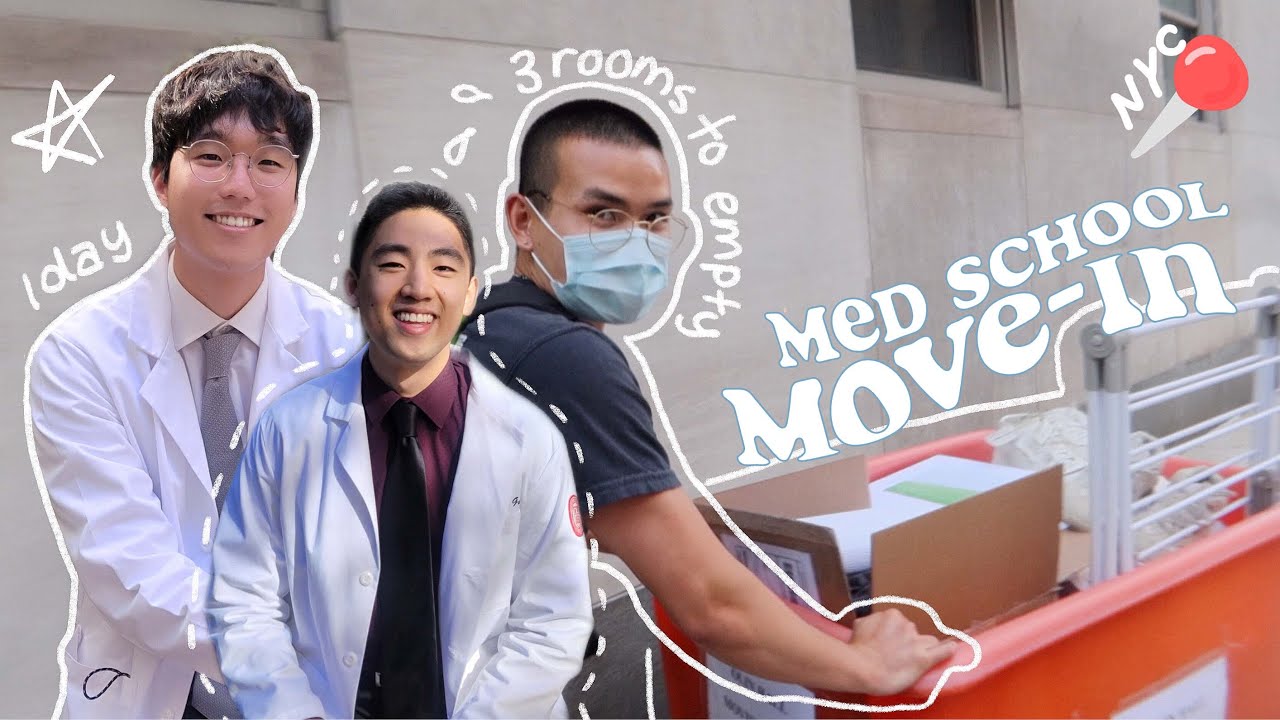 MED SCHOOL MOVEIN! (a nyc dorm/apartment tour)