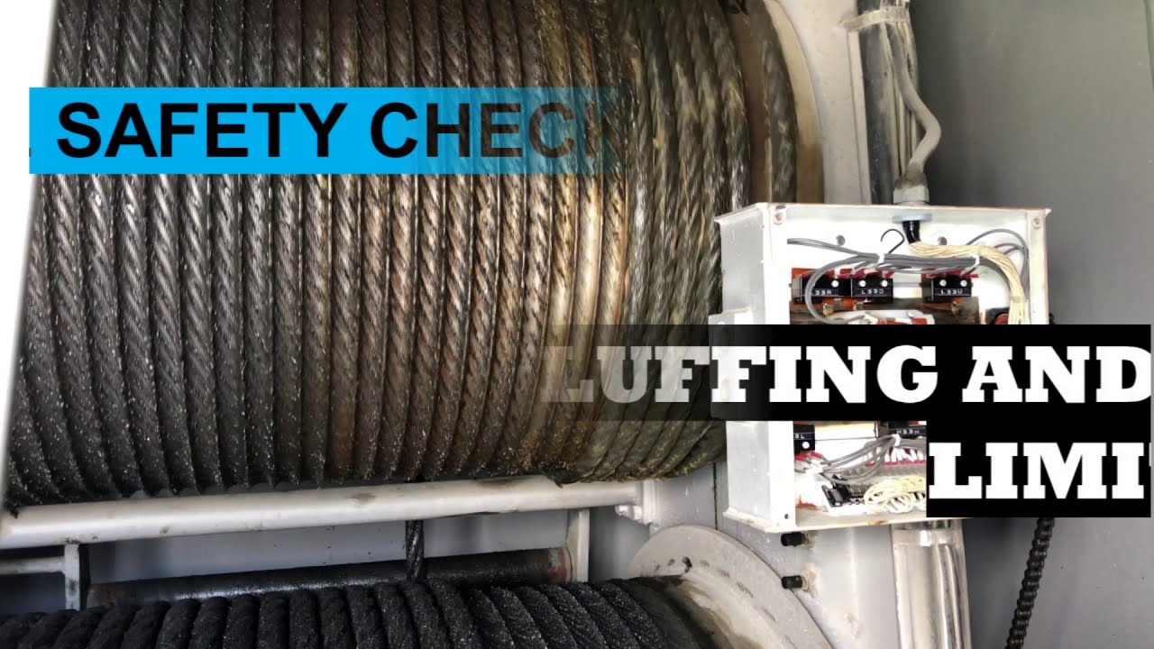 Deck Crane Maintenance Part 1 - Safety Check ( Electrical Part )