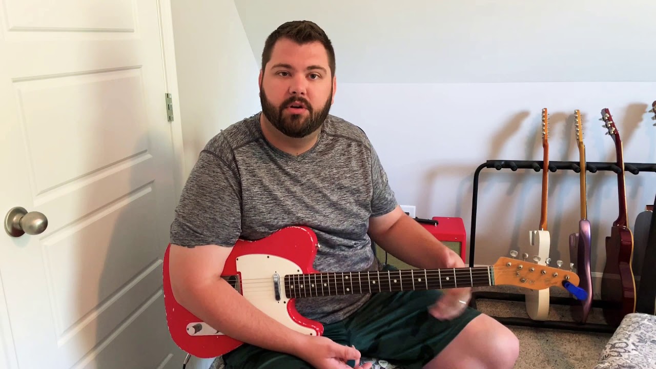 Урок игры на гитаре 