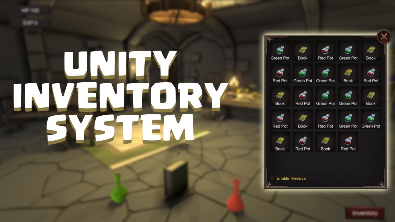 Система инвентаризации Unity — простое руководство (2022)
