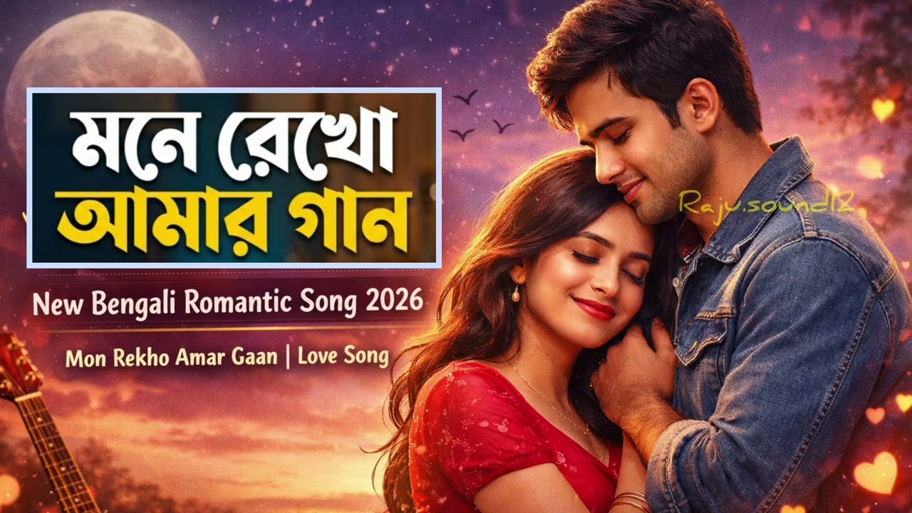 মনে রেখো আমার গান | New Bengali Romantic Song 2026 | Mon Rekho Amar Gaan | Love Song