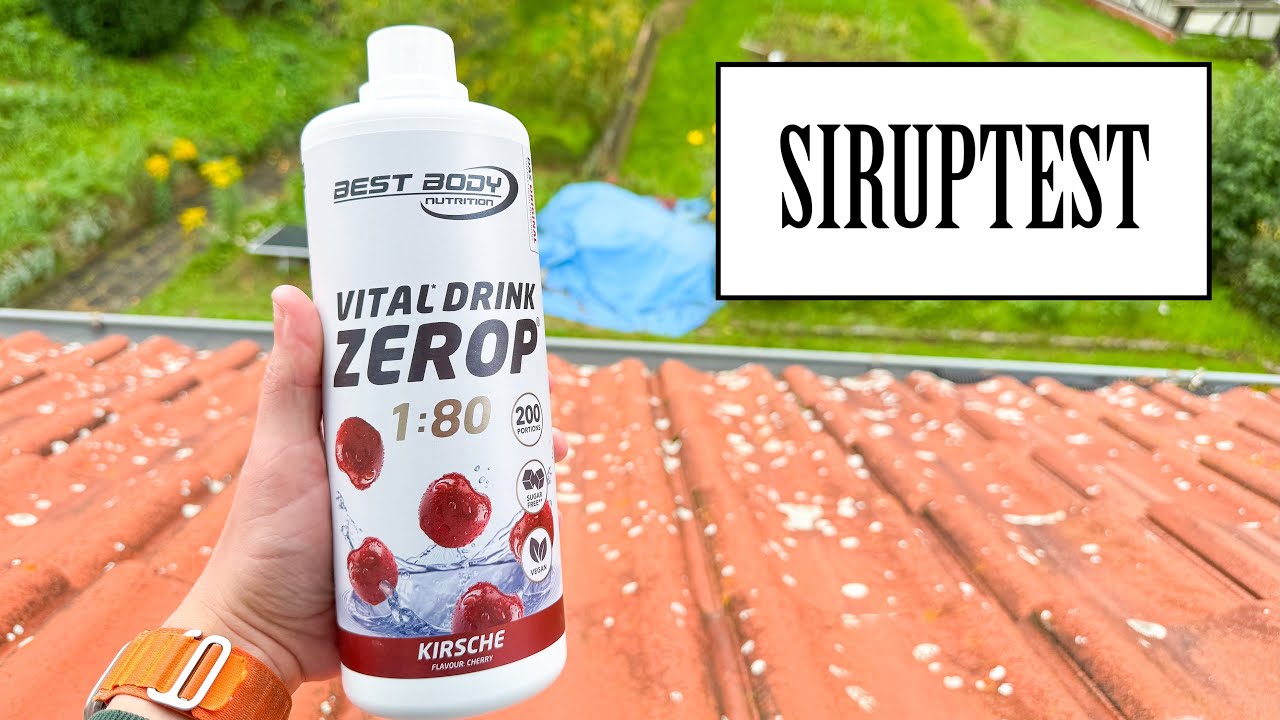 Best Body - Zerop Kirsche (Vital Drink) | SIRUPTEST