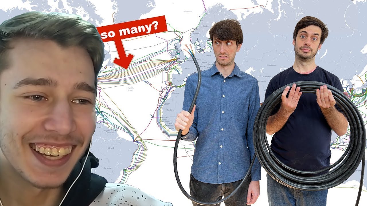 Internet Vs Ocean: the essential wires we never think about REACTION!