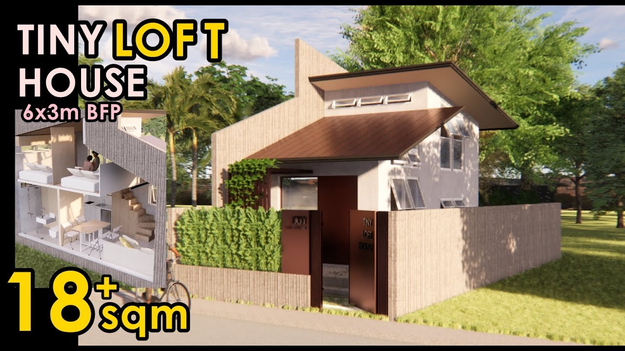 EXTREME TINY LOFT HOUSE | BUDGET HOUSE PH | 6x3m | 30 SQM  🏡✅