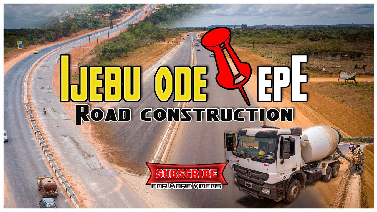 🔨🚧 Ongoing Ijebu Ode - Epe Road Construction in HD #ogun #omotolailori #hilsquad #Epeijebuoderoad