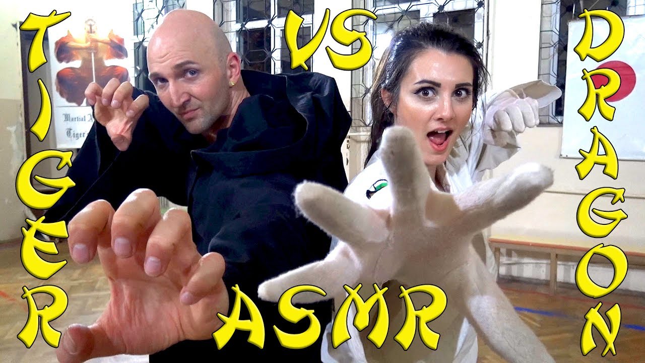 Tiger vs. Dragon ASMR | Martial Arts Hands Movements