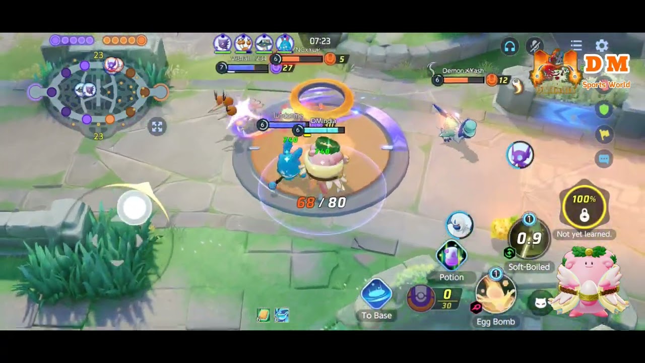 BLISSEY Healing Clutches & Regieleki Secure Highlights PokemonUNITE