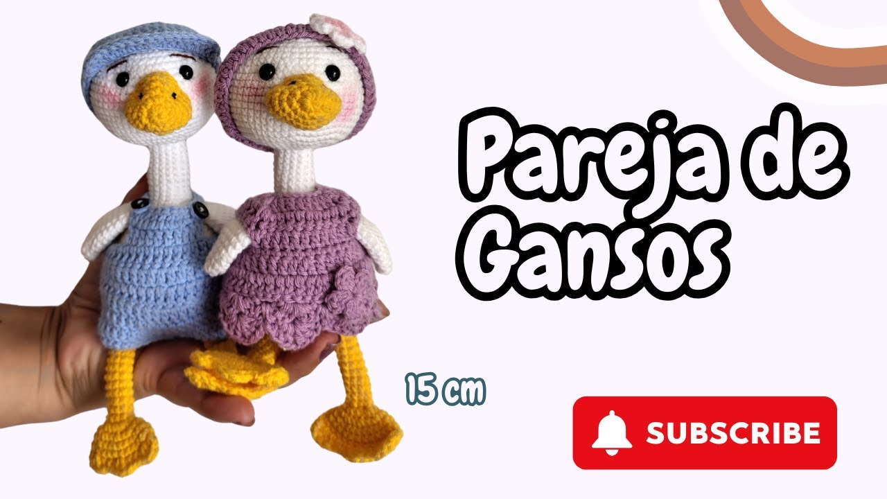 Amigurumi Goose - Step by Step Goose - Part 1 - Amigurumis