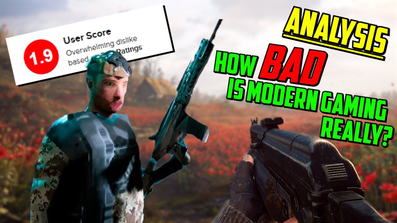 Анализ: Насколько ПЛОХИ современные игры на самом деле? - JarekTheGamingDragon