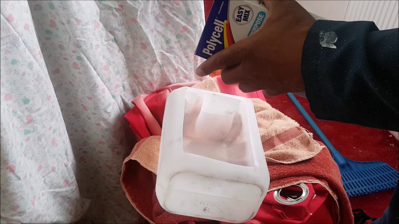 How to mix polyfilla