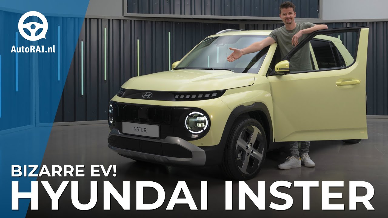 Hyundai INSTER: kleine EV met volwassen specificaties! -  WALKAROUND - AutoRAI TV