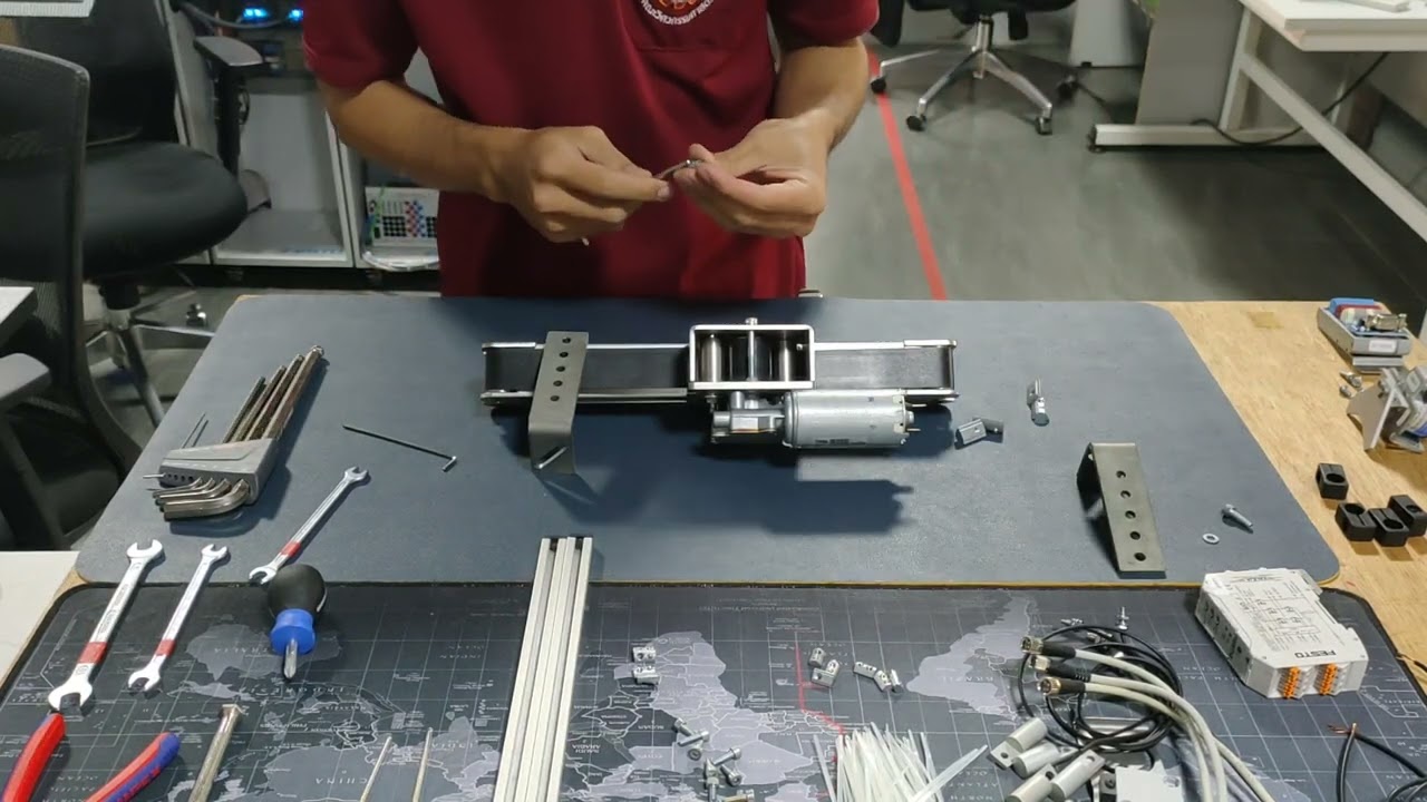 การประกอบ Conveyor Module Part1 การประกอบ