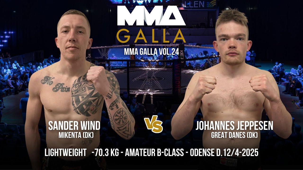 Sander Wind (Mikenta(dk)) Vs. Johannes Jeppesen (Great Danes Fight Club (dk)