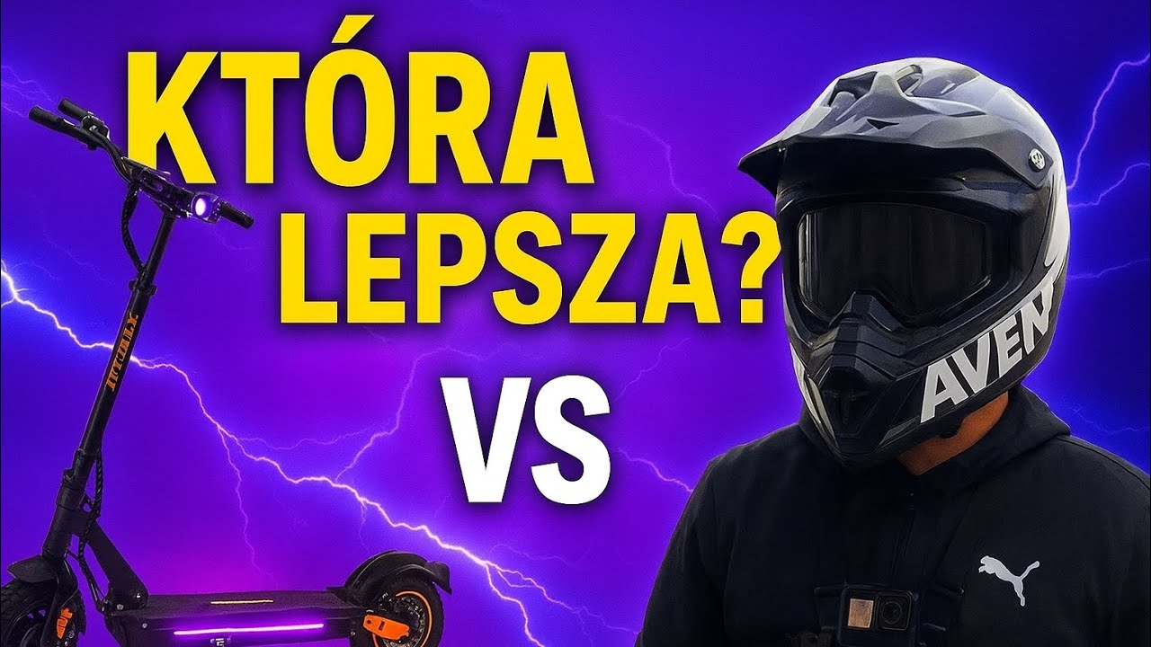 Por&oacute;wnanie dw&oacute;ch POTWOR&Oacute;W elektrycznych ⚡ Kamikaze k1 plus Tokio drift vs kukirin G2 master 