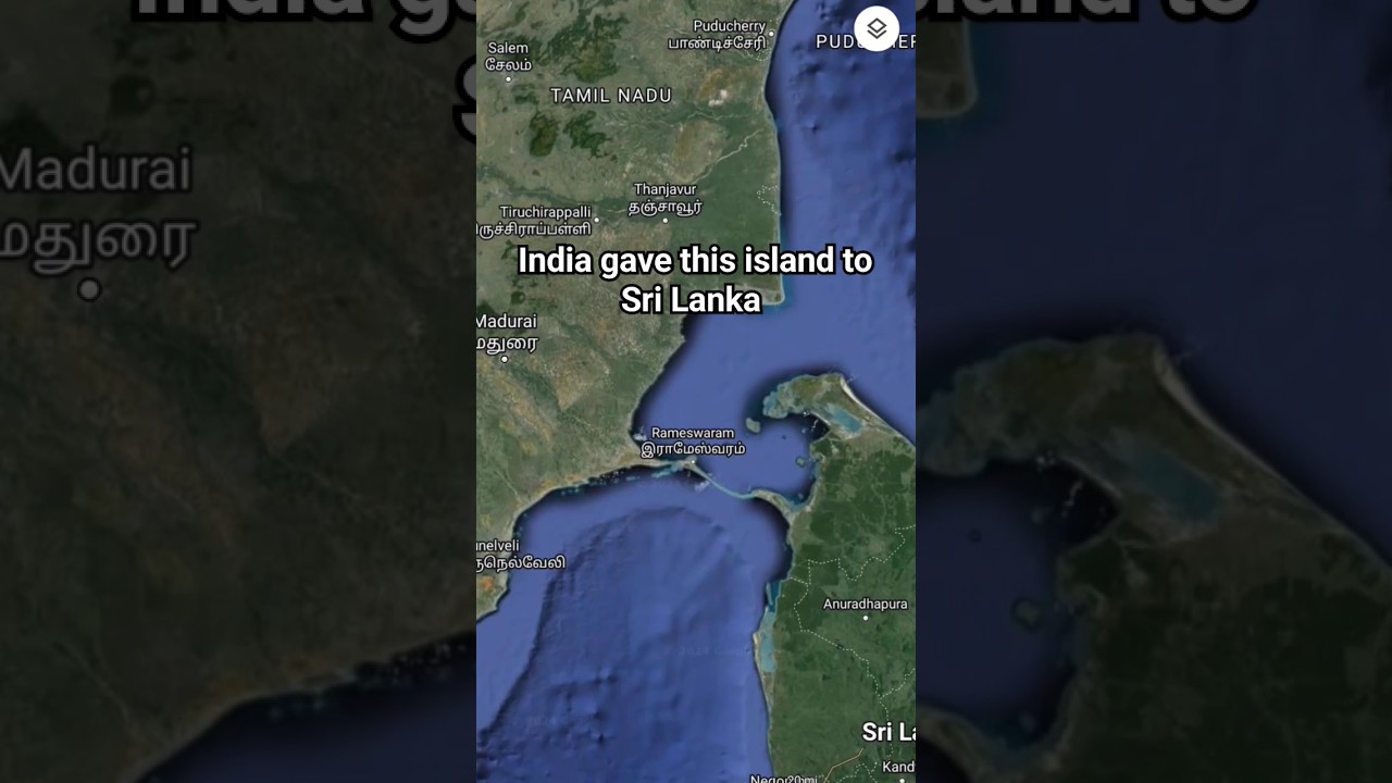 India gave this island to Sri Lanka 50 years ago | Katchatheevu #modi #india #srilanka