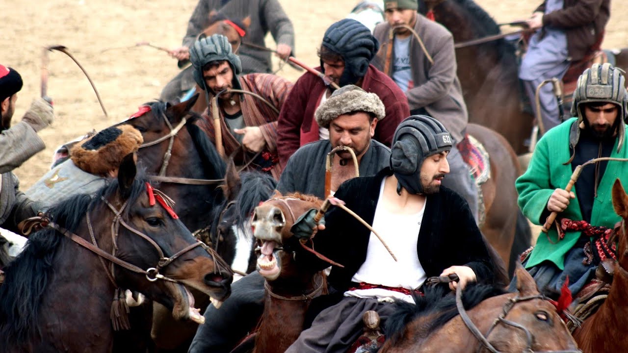 جالبترین مسابقات بزکشی بین پهلوان ولایت تخار حاجی غلام بدخشان Buzkhsi Afghanistan Takhar 2023