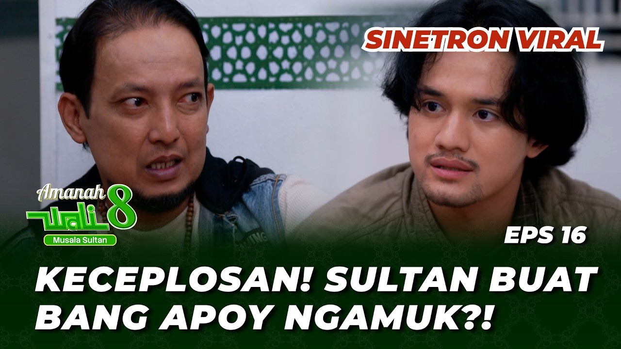 AMANAH WALI 8 EPS 16: SULTAN MAU PAKE UANG YANG ADA DI TAS BUAT SEDEKAH⁉️ - Band Wali, Faank Wali