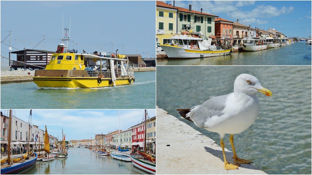 Il Portocanale di Cesenatico e il traffico marittimo