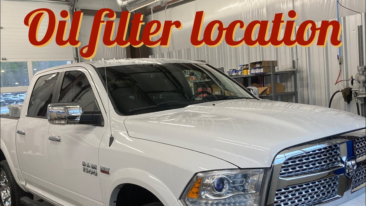 2014 Dodge Ram 1500 5.7 oil filter and drain plug location