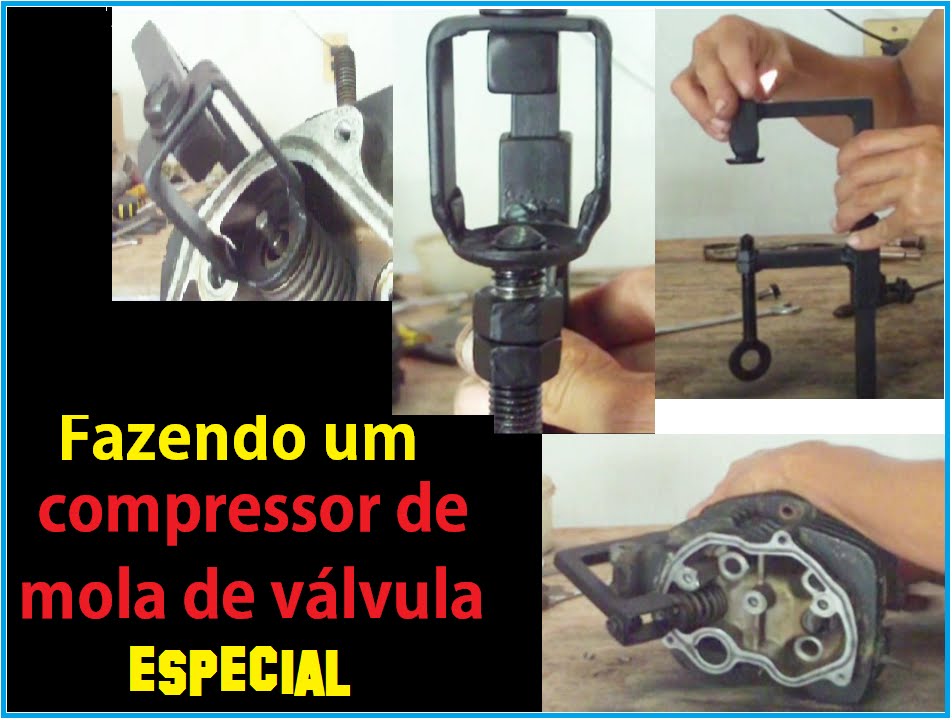 Compressor de válvula caseiro ESPECIAL
