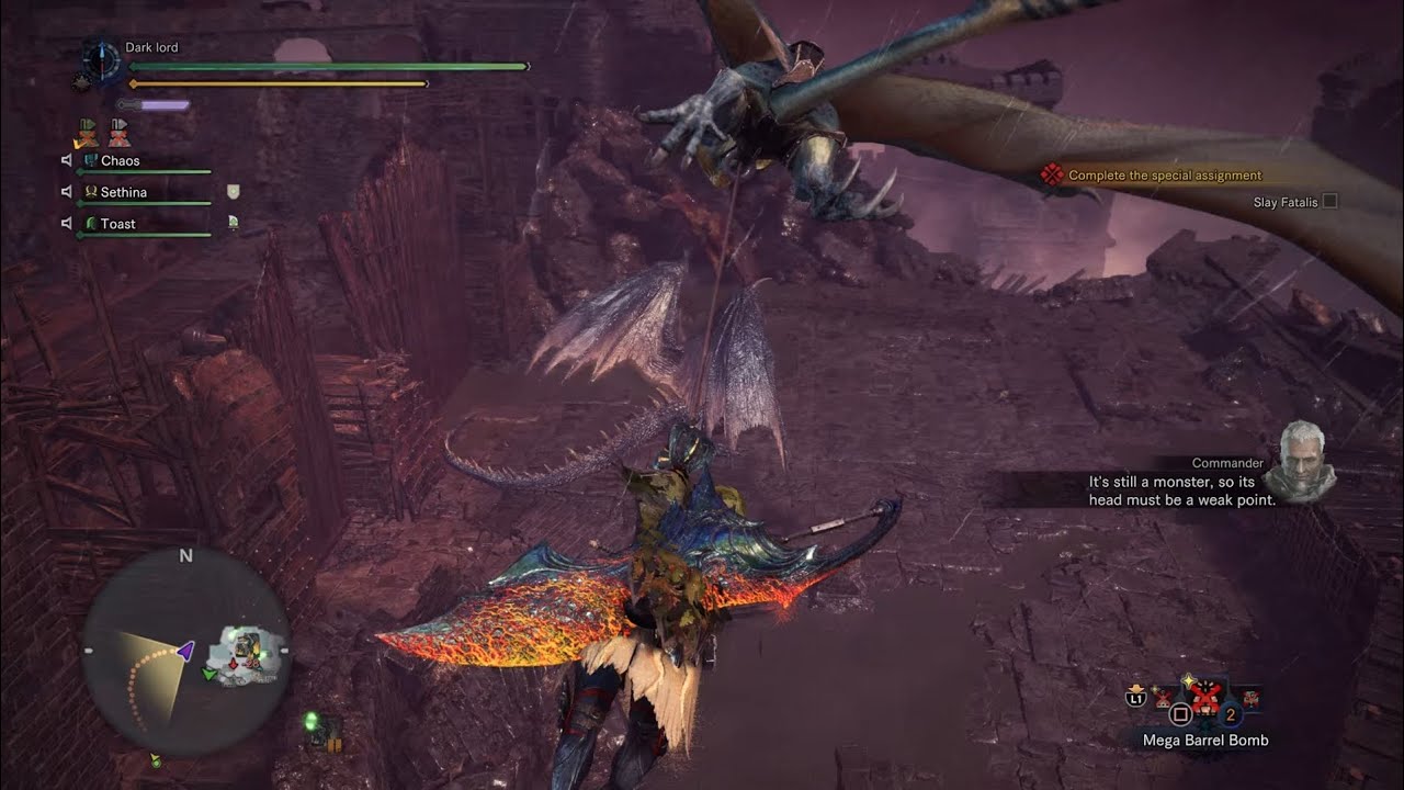 1st Time ever killing Fatalis ft. Gamelover, Chaos, and Toast on CR-Volcanic 3rd anniversary stream