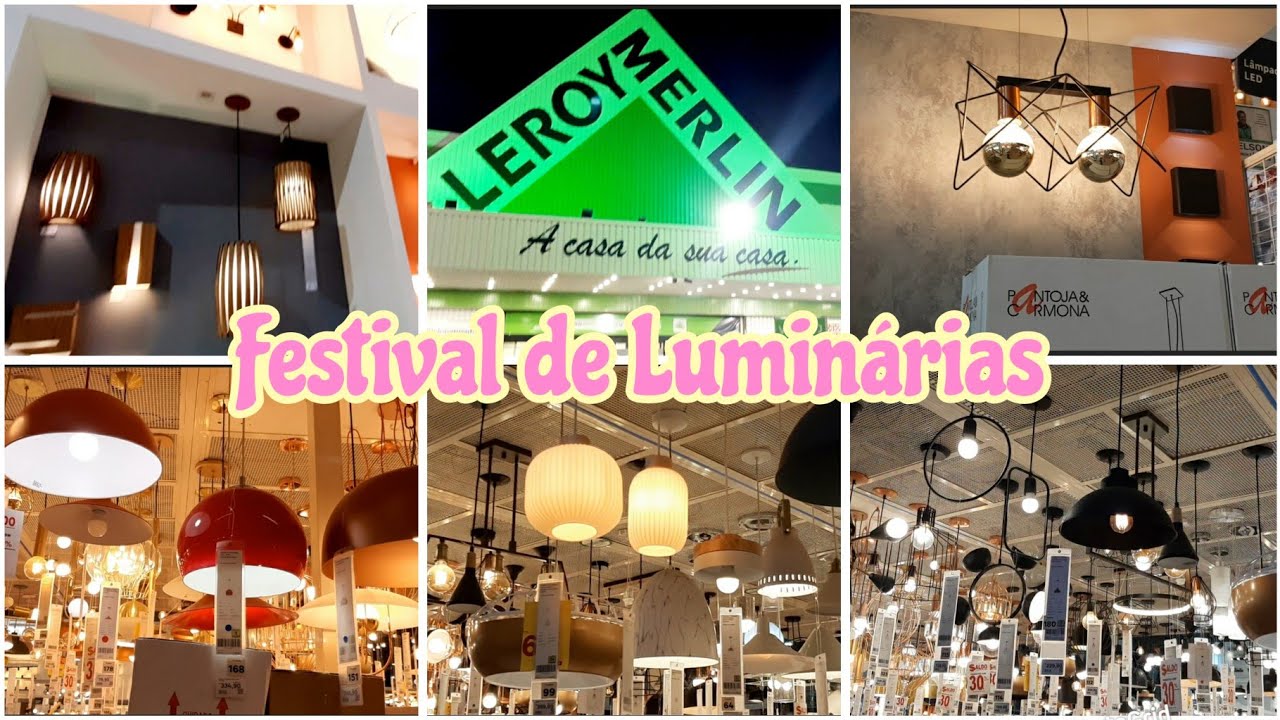 Encontrei Muitos Lustres e Luminárias| Leroy Merlin| Norte Shopping- RJ| Achadinhos da Deborinha
