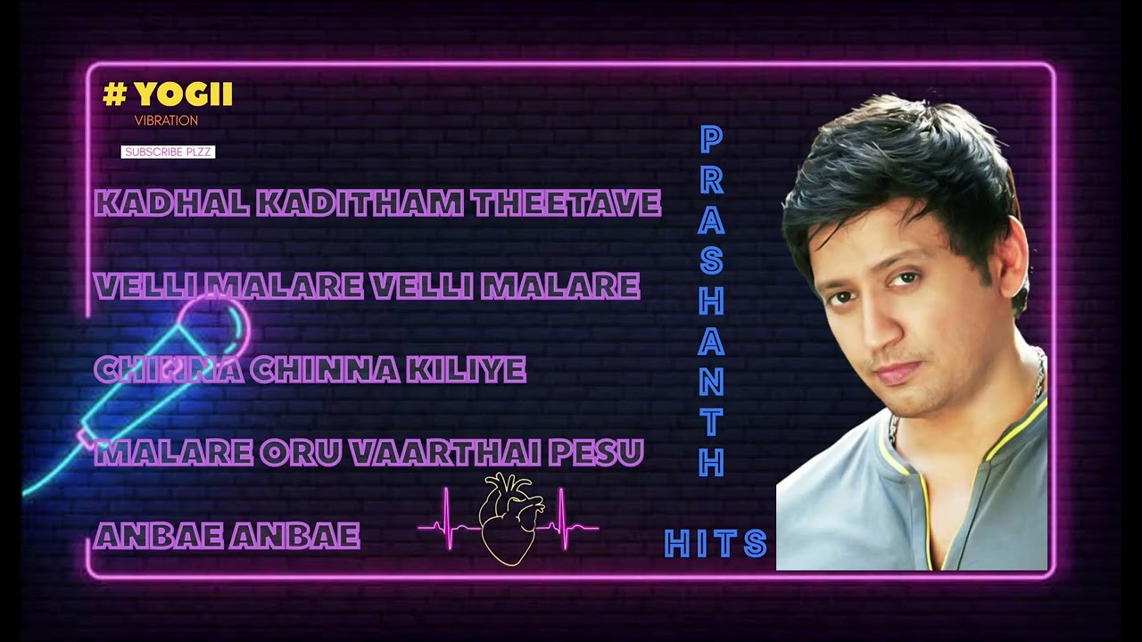 PRASHANTH HITS || 90S ALL TIME FAVOURITE HERO & SONGS || OLD TAMIL HIT SONGS ♥️