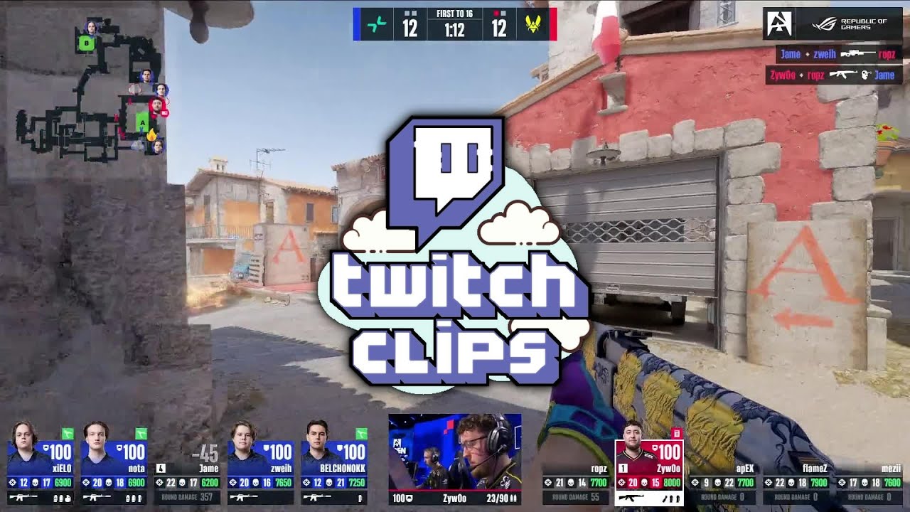 Самые просматриваемые клипы недели по Counter-Strike на Twitch! #54