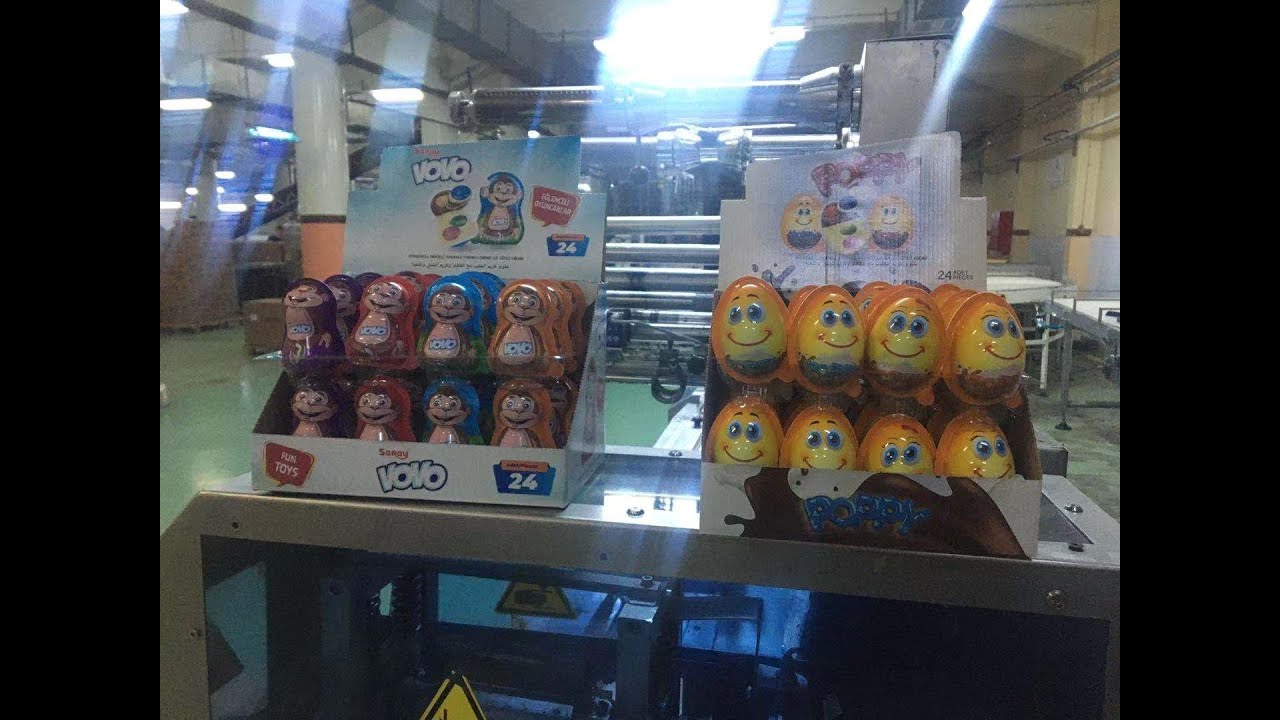 Otomatik Kinder Joy Yumurta Yapma Makinesi, SL-480D Automatic Kinder Joy Egg Machine
