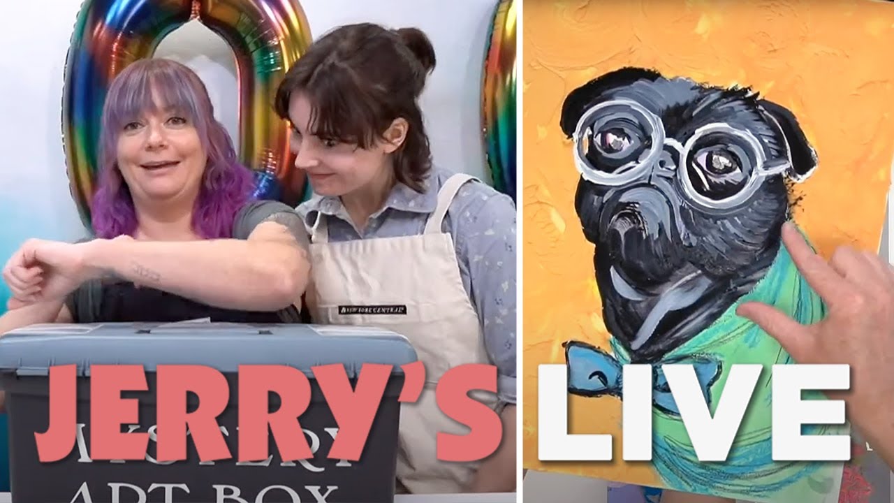 Jerry's LIVE Episode #JL300: Mystery Art Box Show