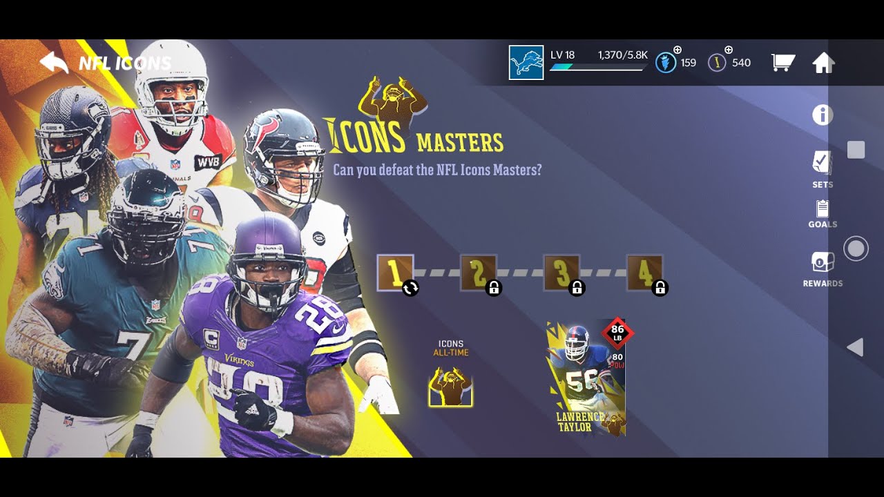 Icons All-Time Select Pack Opening Madden Mobile 21
