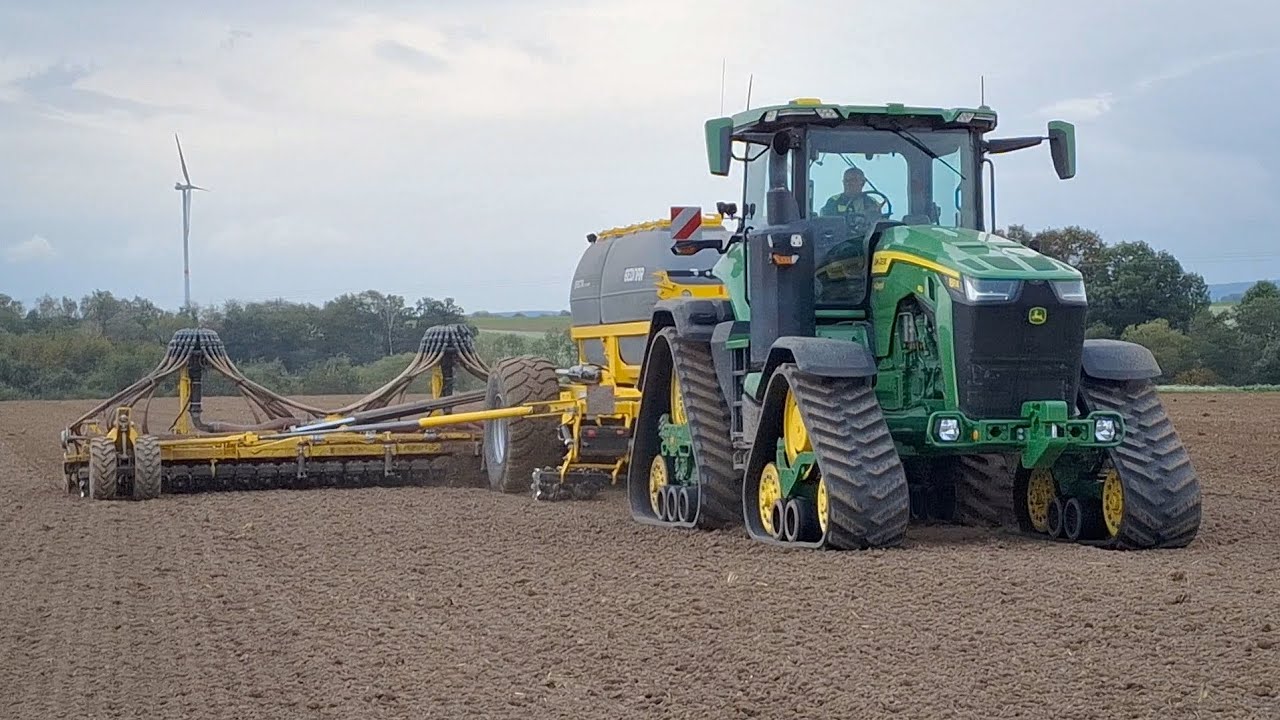 Uprawa i siew pszenicy 2024 - 3× John Deere RX w akcji | Kombinat Rolny Kietrz 🔰🇵🇱