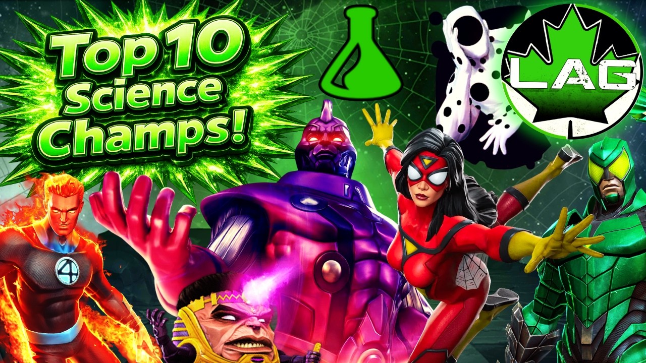 ОКОНЧАТЕЛЬНЫЙ ТОП-10 ЛУЧШИХ научных чемпионов в MCOC&hellip; (По мнению Lagacy!)