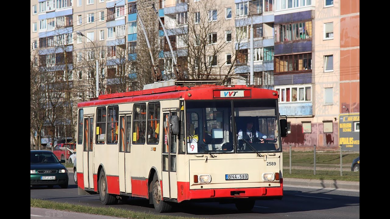 Škoda 14 tr13/6 # 2589 (vilnius) 19 maršrutas