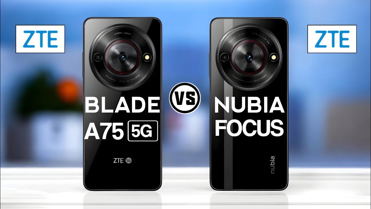 Zte Blade A75 5G Vs Zte Nubia Focus 5G   #Trakontech