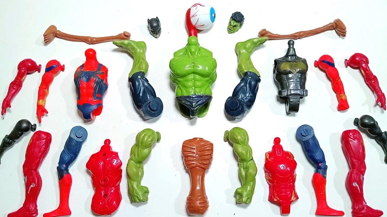 AVENGERS TOYS MARVEL'S, SPIDERMAN, HULK , BATMAN , WOLVERINE, SIRENHEAD SUPERHERO TOYS ACTIONS VIDEO