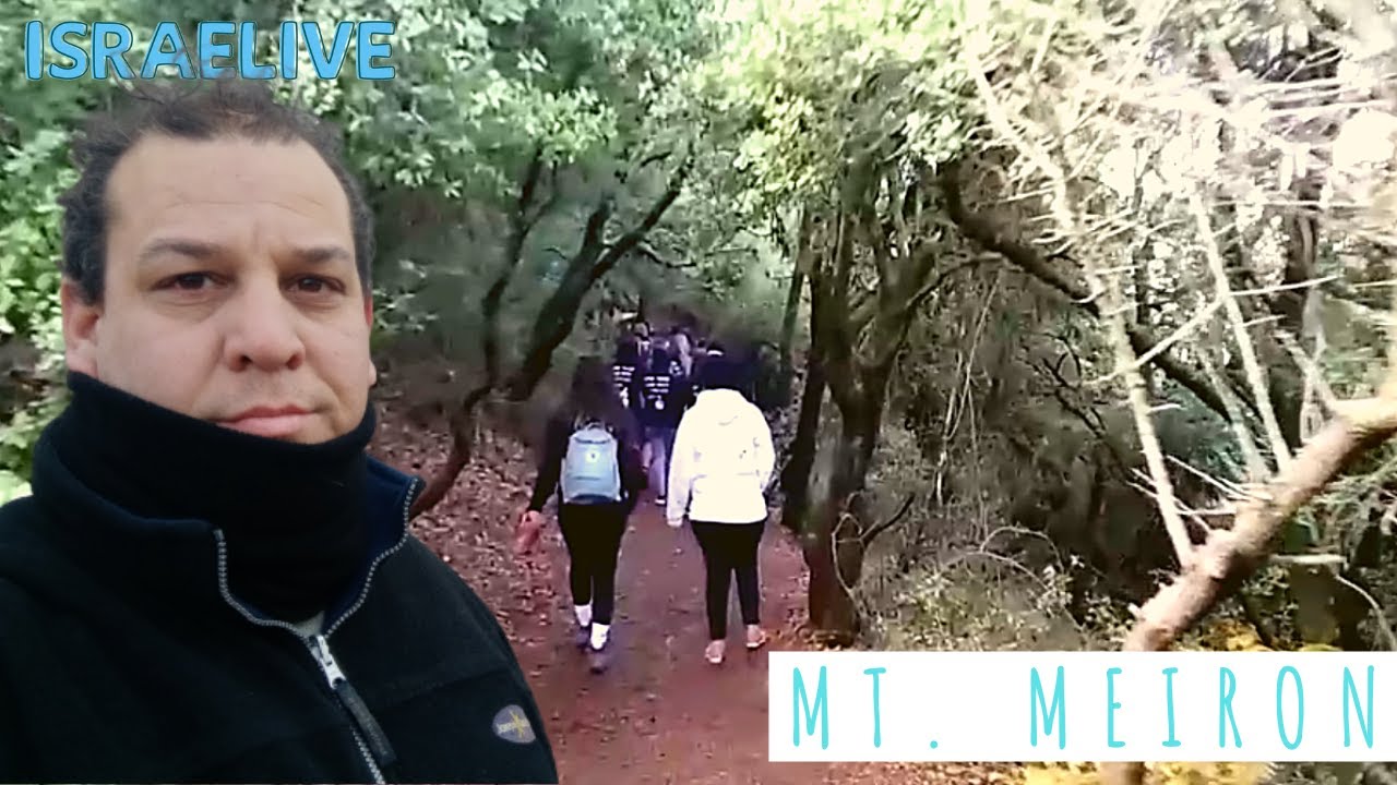 Tours in Israel - Mount Meiron - hike around the top of the mountain with guide Michael